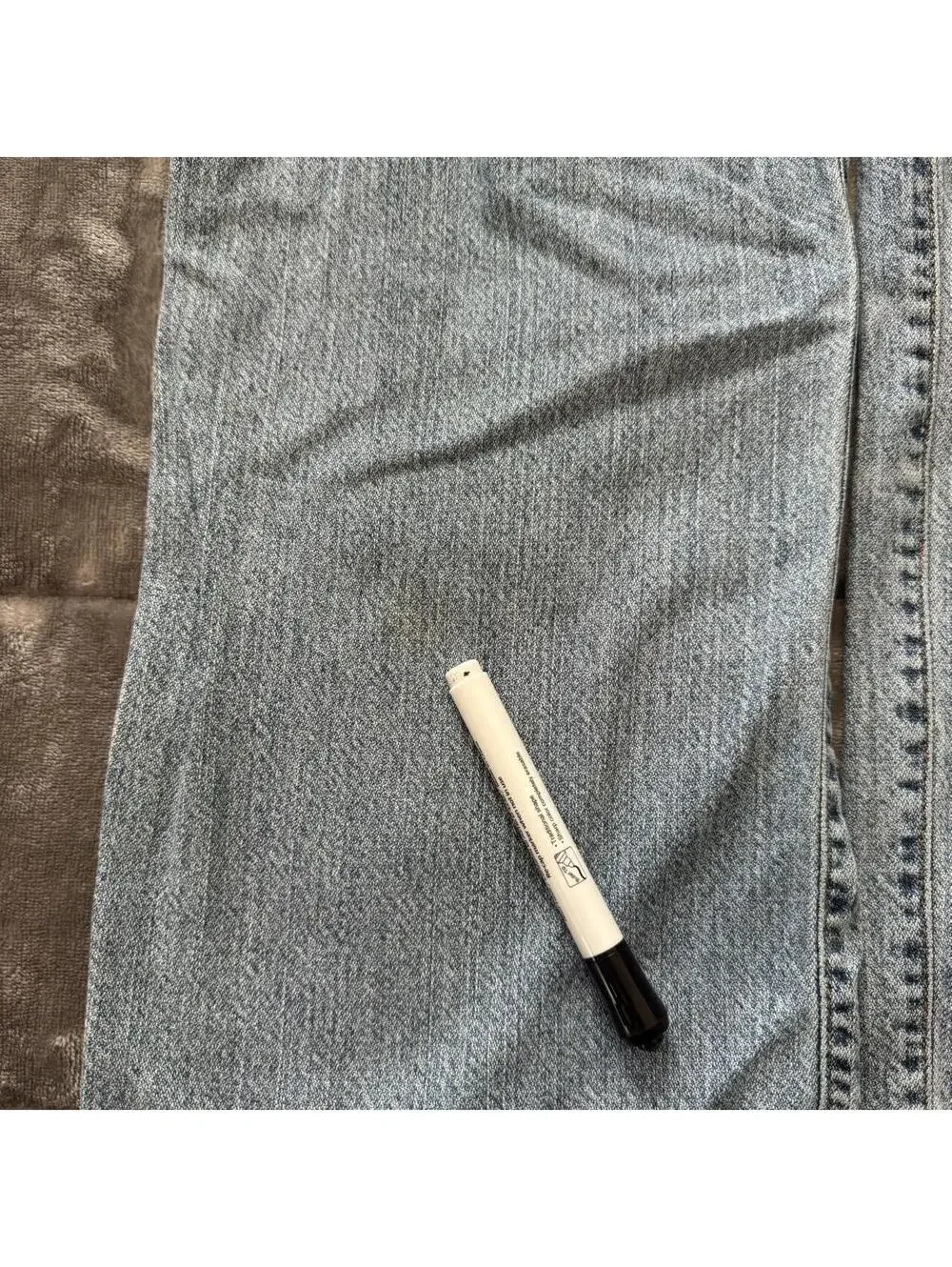 Vintage baggy button fly levi’s light wash